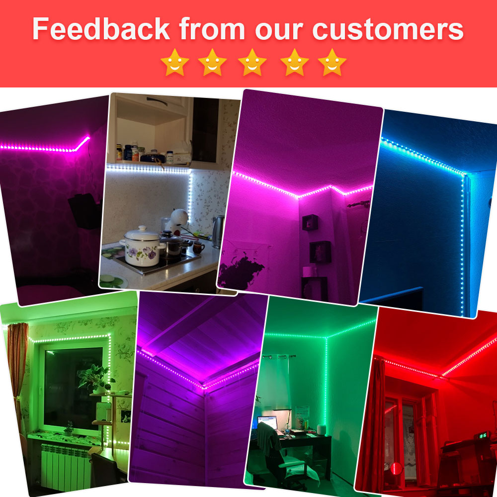 ColorRGB, LED RGB Strip Light, APP Control Color Changing