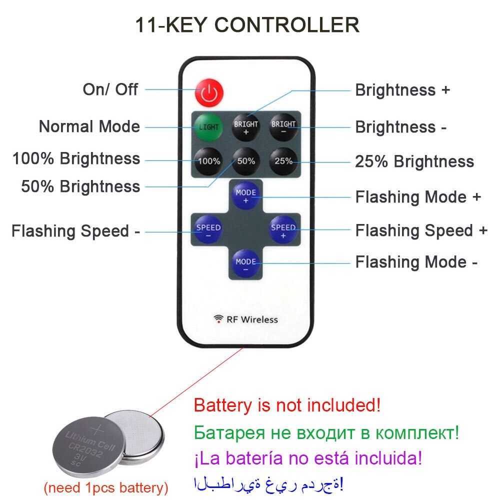 Small Sun Round 12V 50W LED Lamp