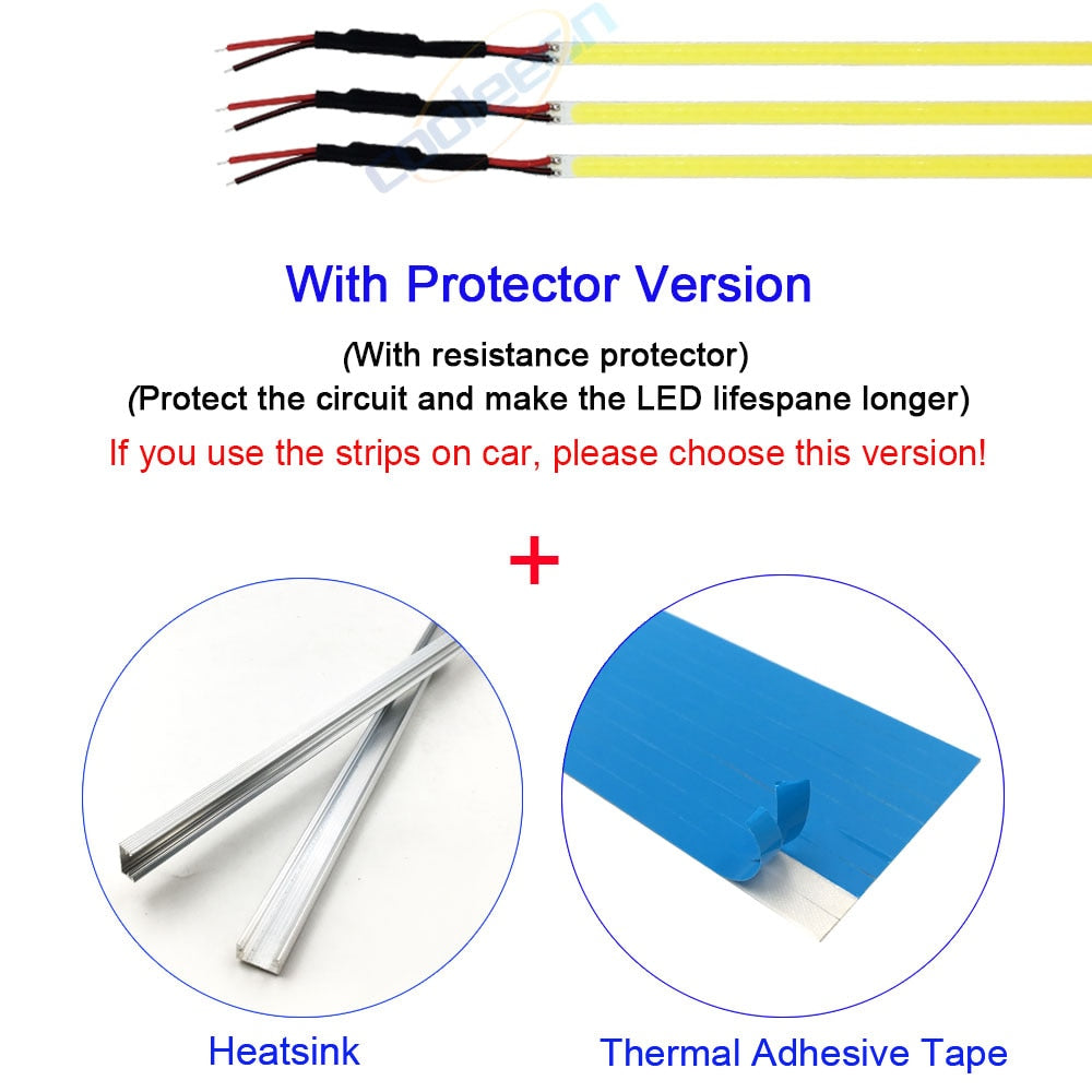 10pieces DC12V LED Light Strip COB Lamp