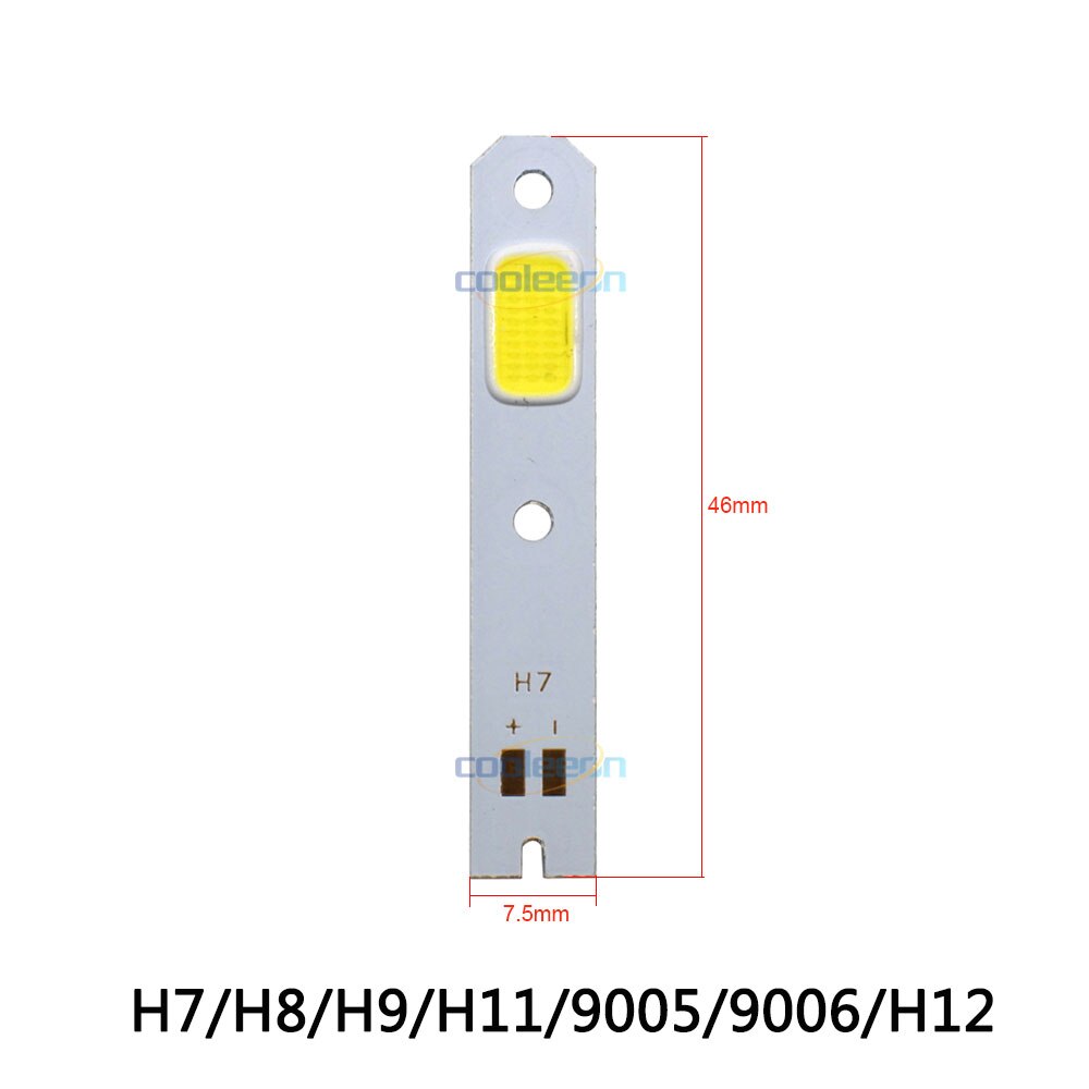 LED Light Source for DIY S2 Auto Headlamp