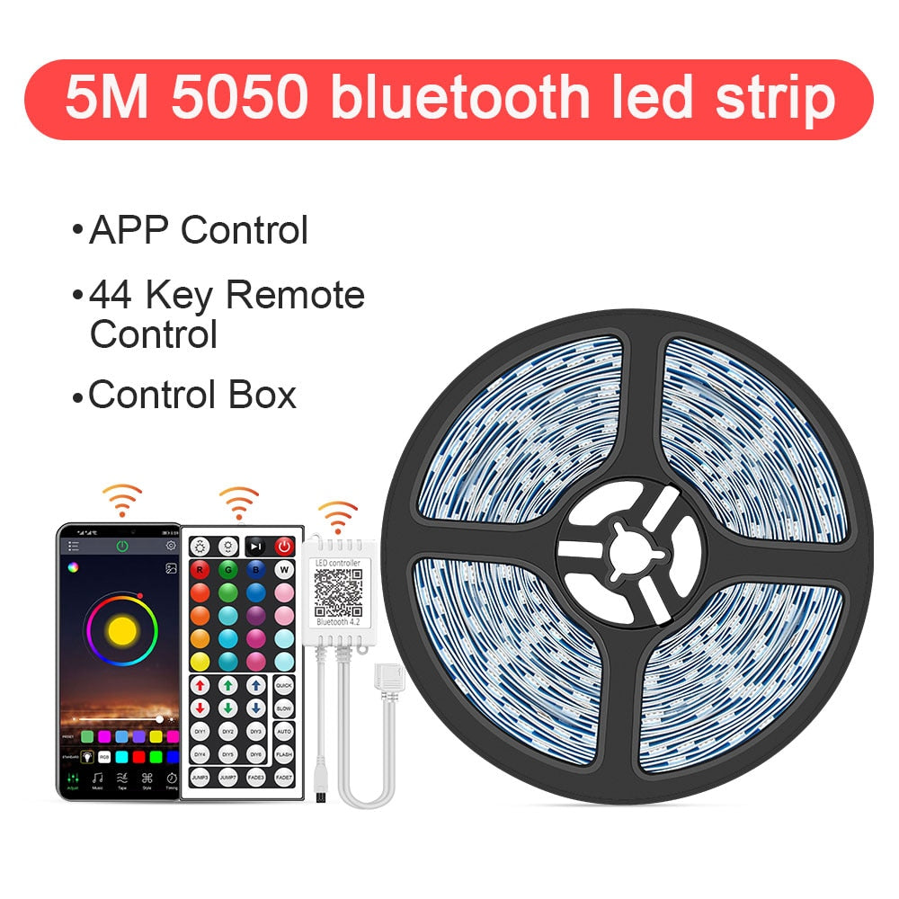 ColorRGB, LED RGB Strip Light, APP Control Color Changing