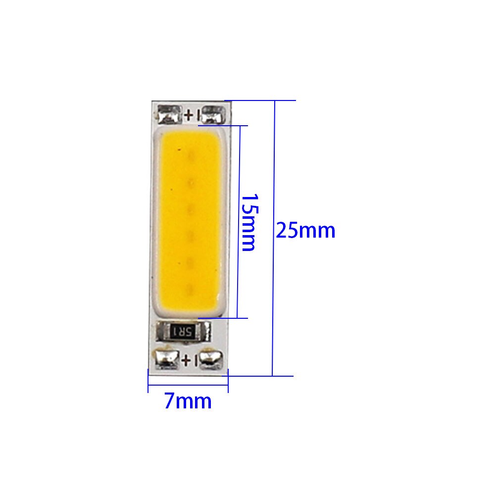 5pieces 25mm Super Small COB LED Light