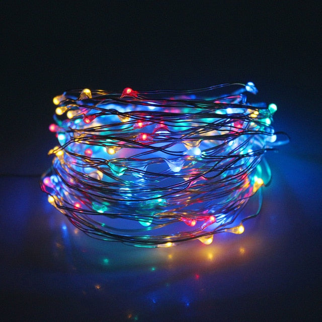 Solar LED Light Outdoor Garden Waterproof Fairy Garland