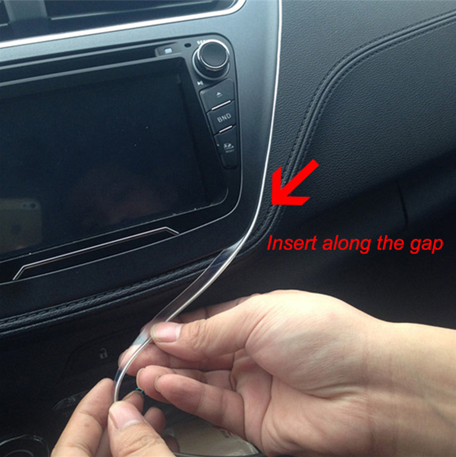 6 in 1 RGB LED Atmosphere Car Light Interior Ambient Light