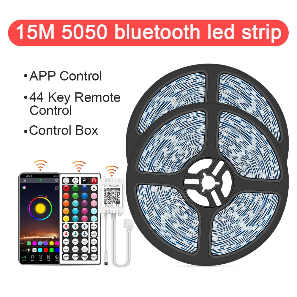 ColorRGB, LED RGB Strip Light, APP Control Color Changing