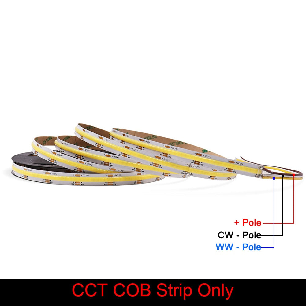 COB Strip LED Light Bar RF Dimmer DC 24V 12V