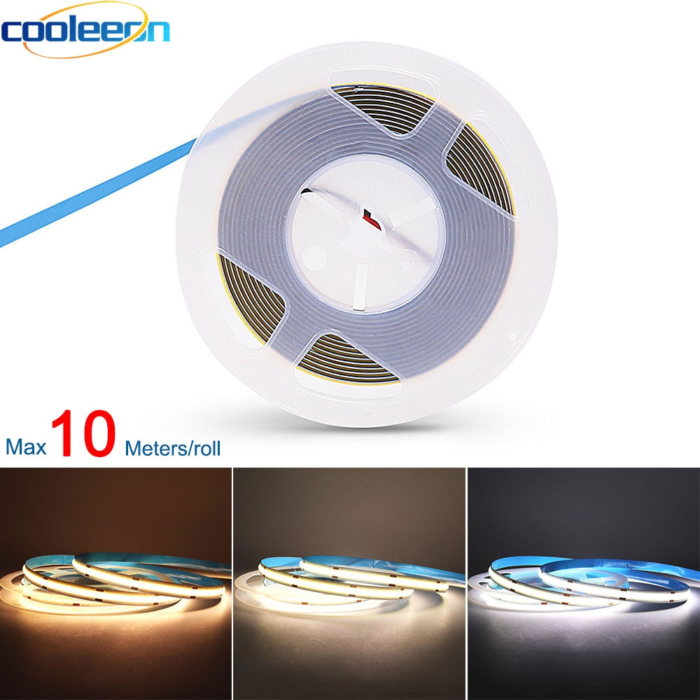 Flexible COB LED Strip Light Room Decor
