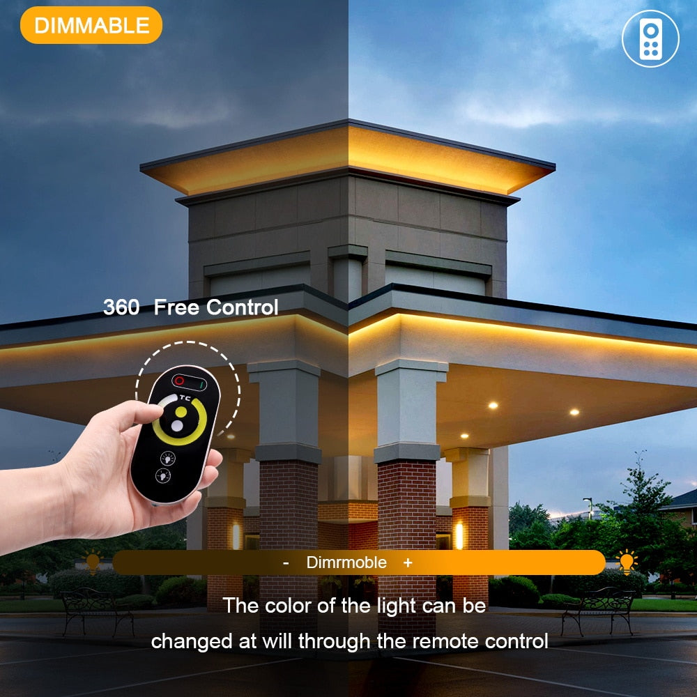 COB Strip LED Light Bar RF Dimmer DC 24V 12V