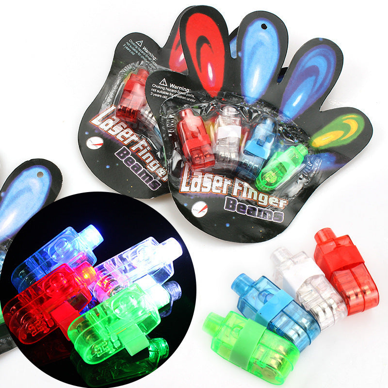 Flashing Finger Light Laser Light Colorful LED Lamp Night Light