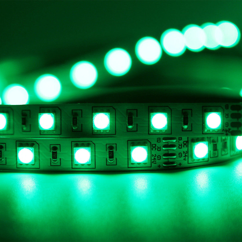 5M RGB 5050 Non Waterproof LED Strip light SMD 44 Key Remote 12V Power