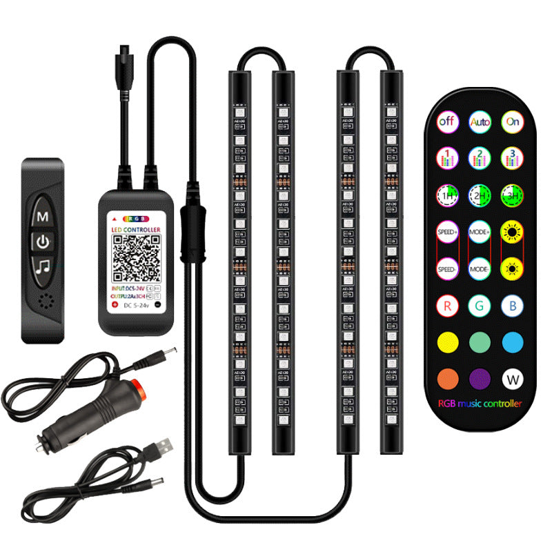 Styling Decorative Lamp LED Car Interior Light Waterproof Ambient Lamp