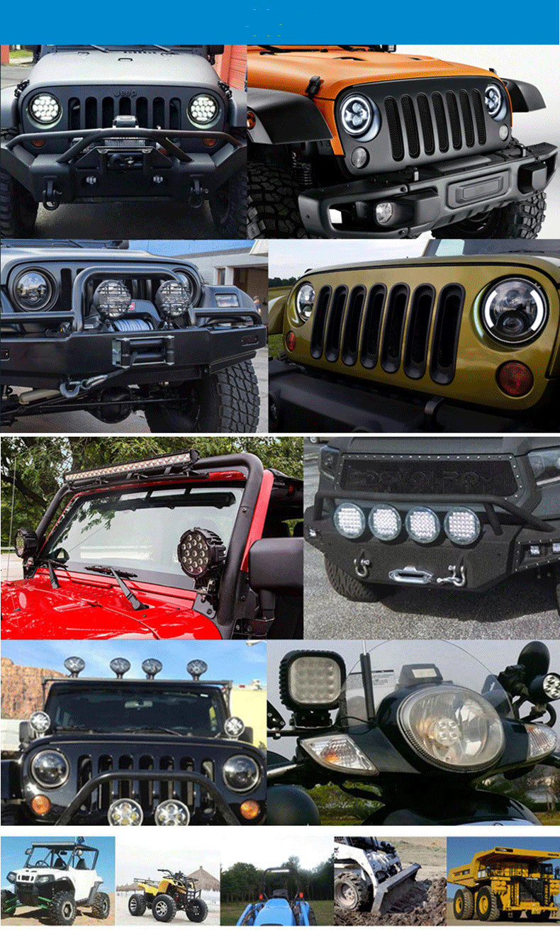 LED Pickup Truck Two-color Turn Signal Strip Driving Car Light Strip