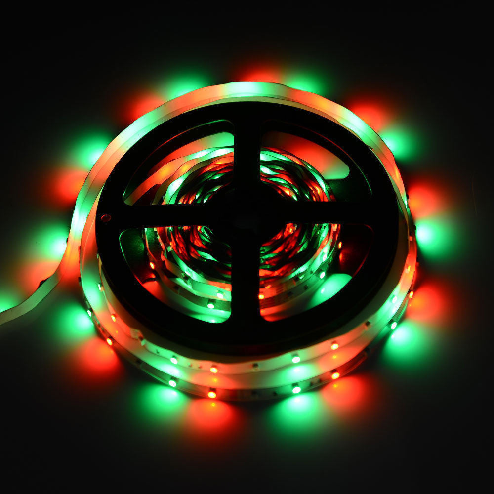 5M RGB 3528 300 Led SMD Flexible Light Strip Lamp+44 key IR Remote Controller