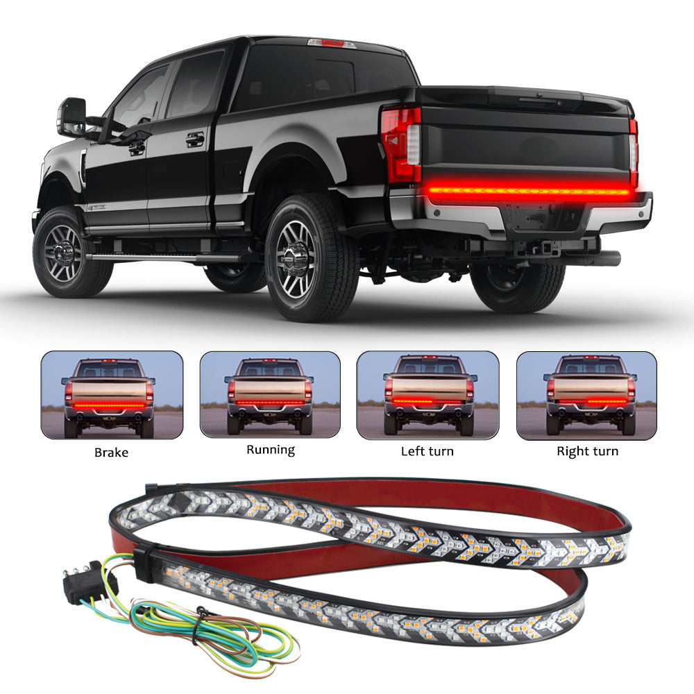 LED Pickup Truck Two-color Turn Signal Strip Driving Car Light Strip