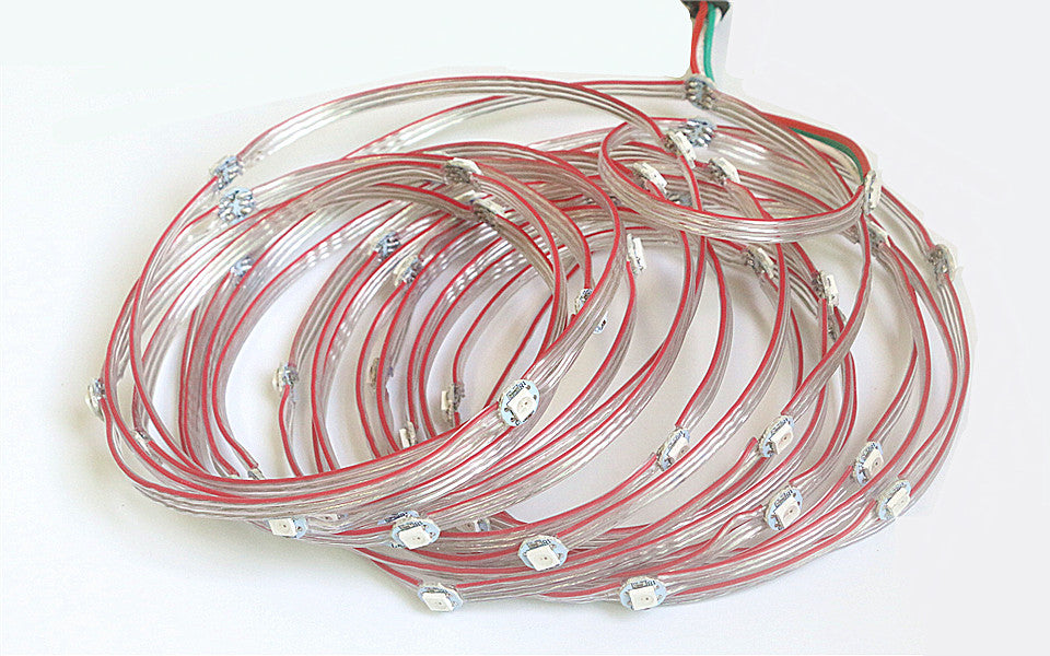 Per-wired LED Pixel Module String Light LED Chips on Heatsink