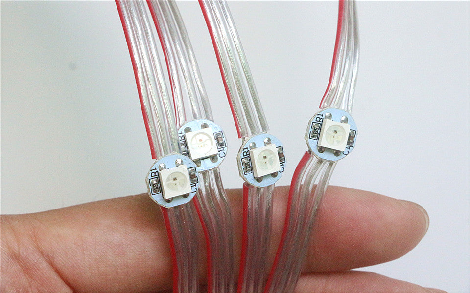 Per-wired LED Pixel Module String Light LED Chips on Heatsink