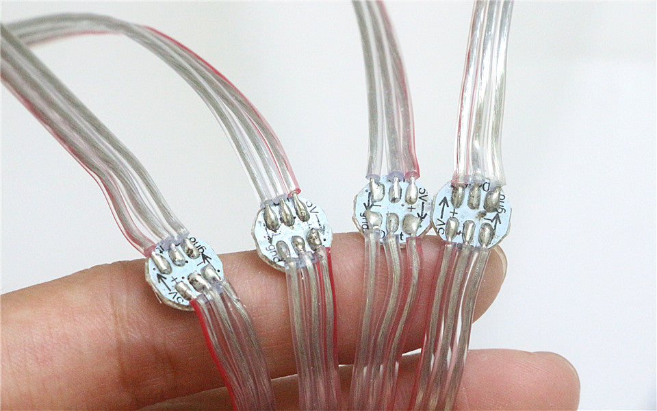 Per-wired LED Pixel Module String Light LED Chips on Heatsink