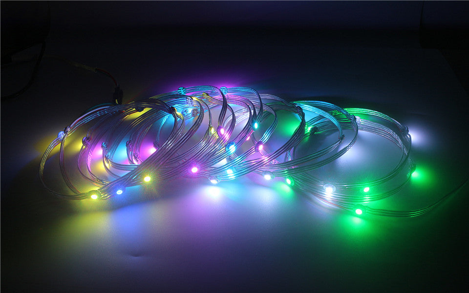 Per-wired LED Pixel Module String Light LED Chips on Heatsink