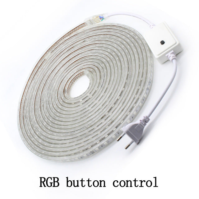 RGB LED Strip Light 5050 Waterproof with wireless Controller plug led lighting
