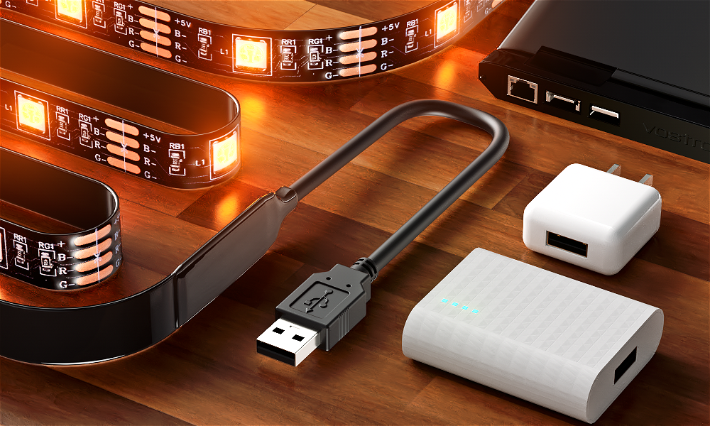 LED Strip Light,Bluetooth APP Control, Backlight for TV USB Bluetooth