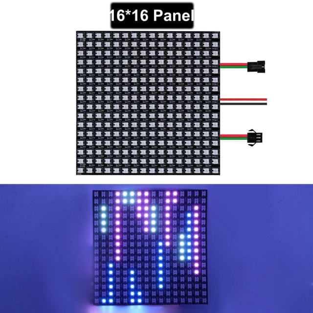 LED Panel Screen Pixels Module Light Bluetooth Controller Individually Addressable