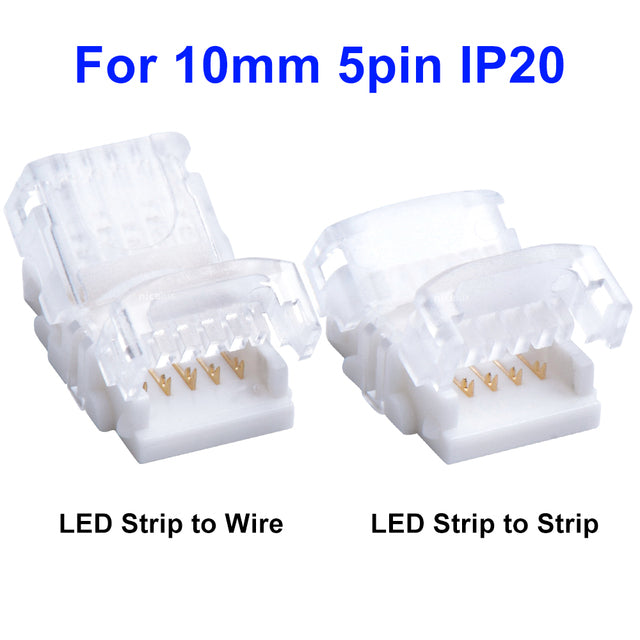 LED Strips Connector for RGB Strip Light Wire Connection Terminal Splice