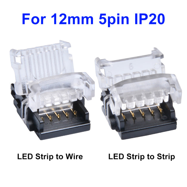 LED Strips Connector for RGB Strip Light Wire Connection Terminal Splice