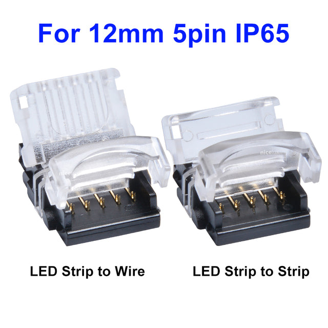 LED Strips Connector for RGB Strip Light Wire Connection Terminal Splice