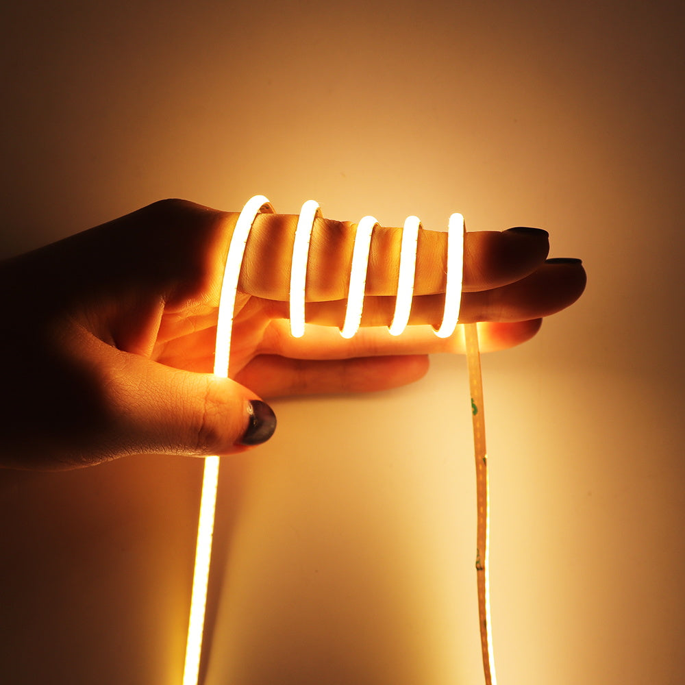 Ultra Thin COB LED Strip Light Linear Lighting LED Tape for Room