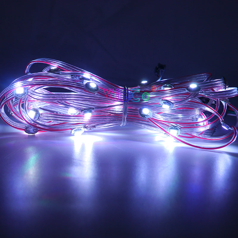 Pre-soldered LED Heatsink Built-in Wire light Free Shipping