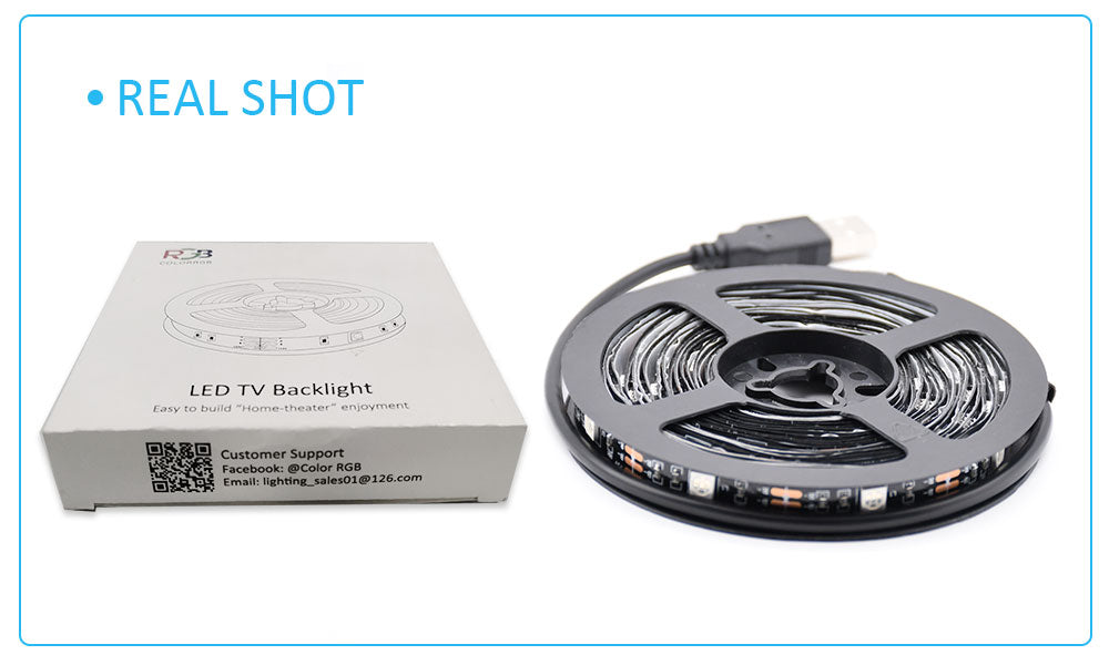 LED Strip Light,Bluetooth APP Control, Backlight for TV USB Bluetooth