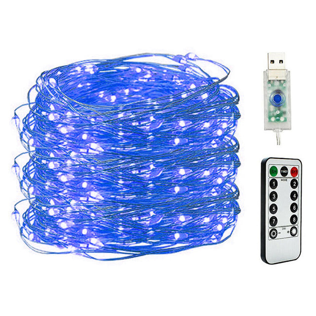 LED Strip Light Room Decor USB With Remote Copper Wire