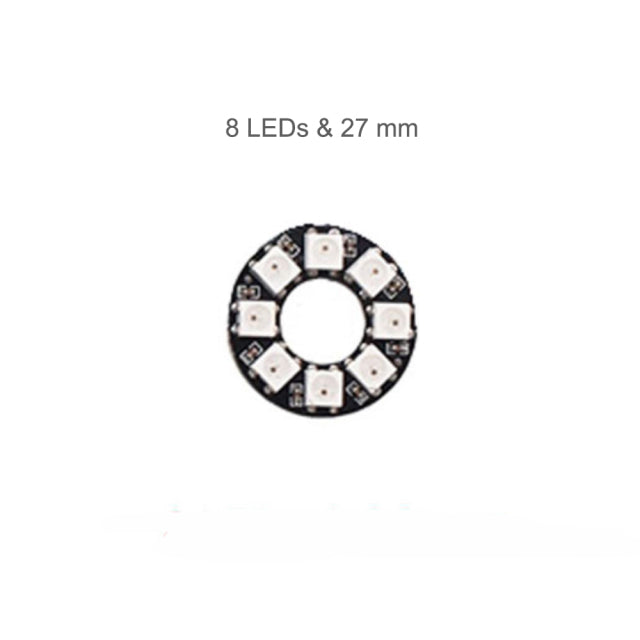 Led Pixel Ring Individul AddressabIe Ring RGB IC BuiIt-in Led ModuIe