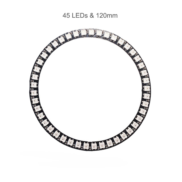 Led Pixel Ring Individul AddressabIe Ring RGB IC BuiIt-in Led ModuIe