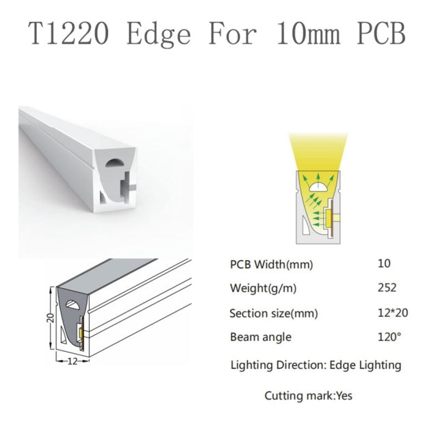 LED Neon Rope Tube Silica Gel Flexible Strip Light Soft Lamp Tube