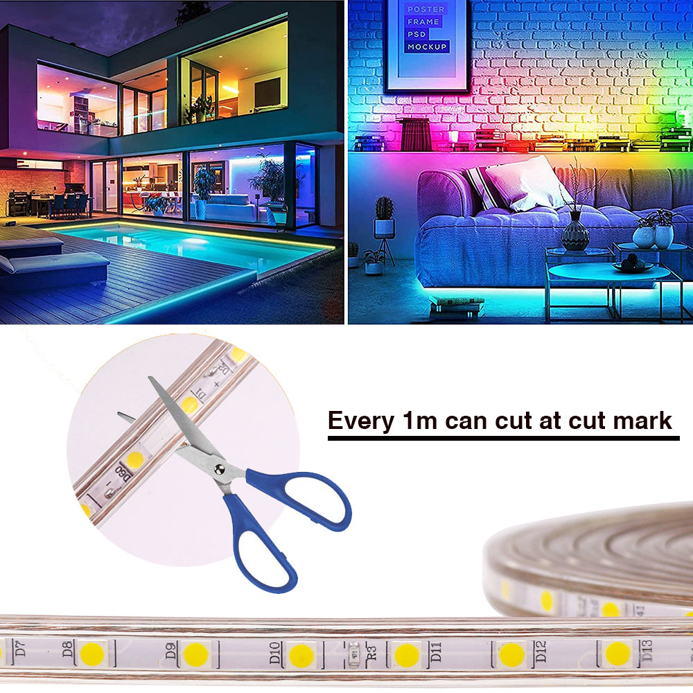 Waterproof LED Strip  Outdoor Decoration RGB