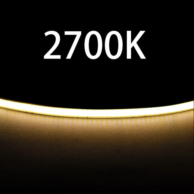 Super Thin COB LED Strip Lights for Home Decor High Density Flexible Tape Light