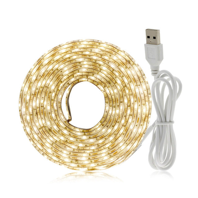 USB LED Strip Light for TV Backlight RGB LED Light Tape Ribbon TV Screen Background Lighting