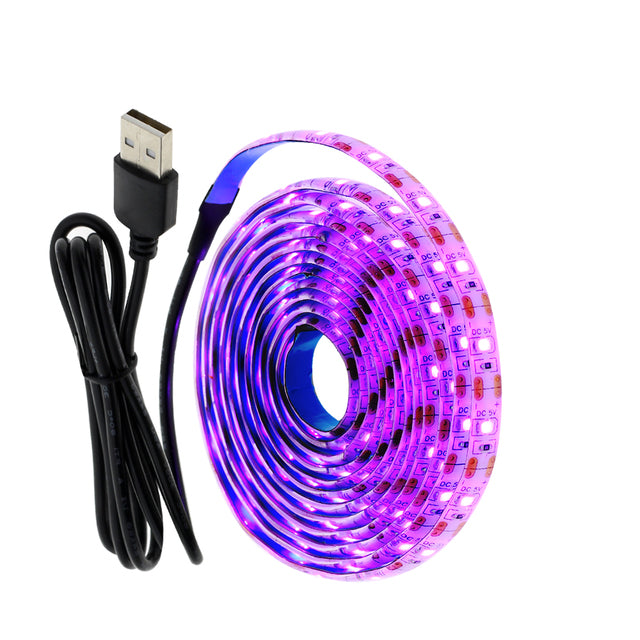 USB LED Strip Light for TV Backlight RGB LED Light Tape Ribbon TV Screen Background Lighting