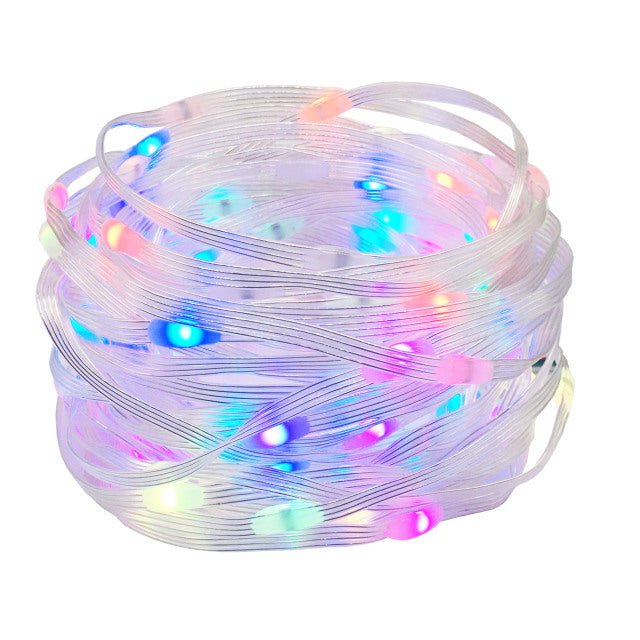 RGB LED String Christmas Lights Led Strip Bluetooth Music Full Color Addressable Individually