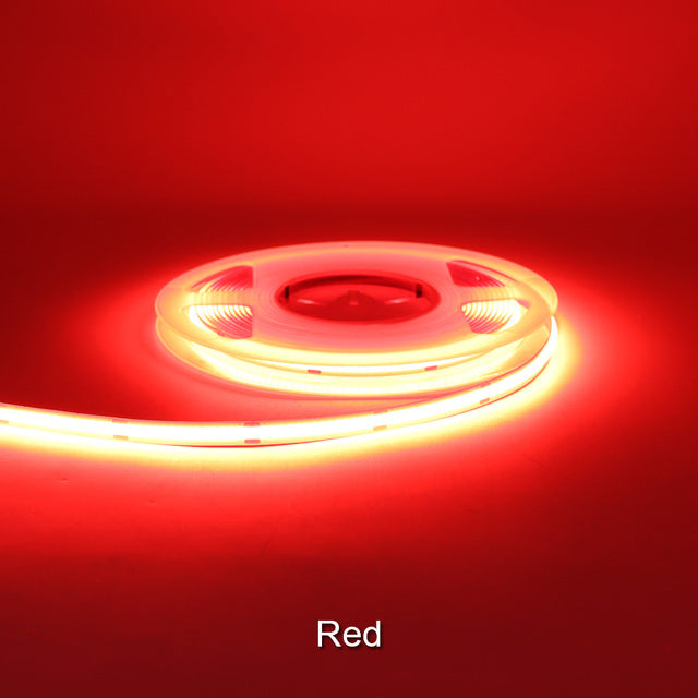 Flexible COB LED Strip with Dimmer USB Powered Soft Tape LED Light Bar