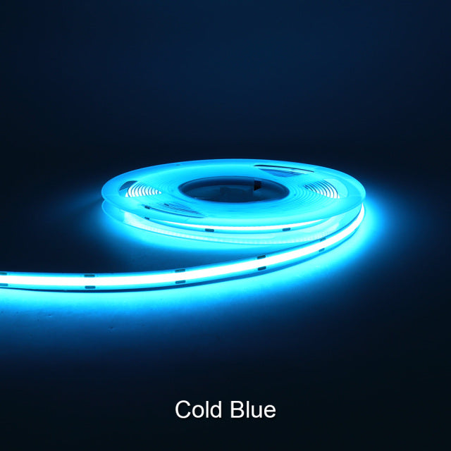 Flexible COB LED Strip with Dimmer USB Powered Soft Tape LED Light Bar