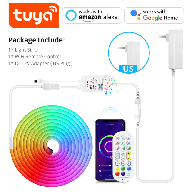 Tuya Smart Life App Control WIFI LED Strip light