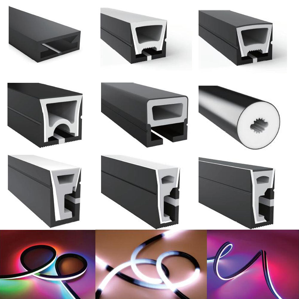 LED Neon Rope Tube Flexible LED Strip Light Silica Gel Soft Lamp