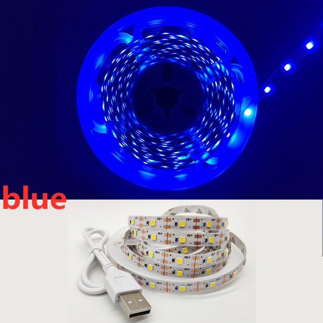 LED Strip Light Luces RGB Bedroom Tira TV Backlight Decor Luz