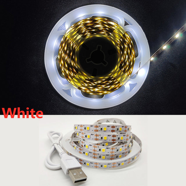 LED Strip Light Luces RGB Bedroom Tira TV Backlight Decor Luz