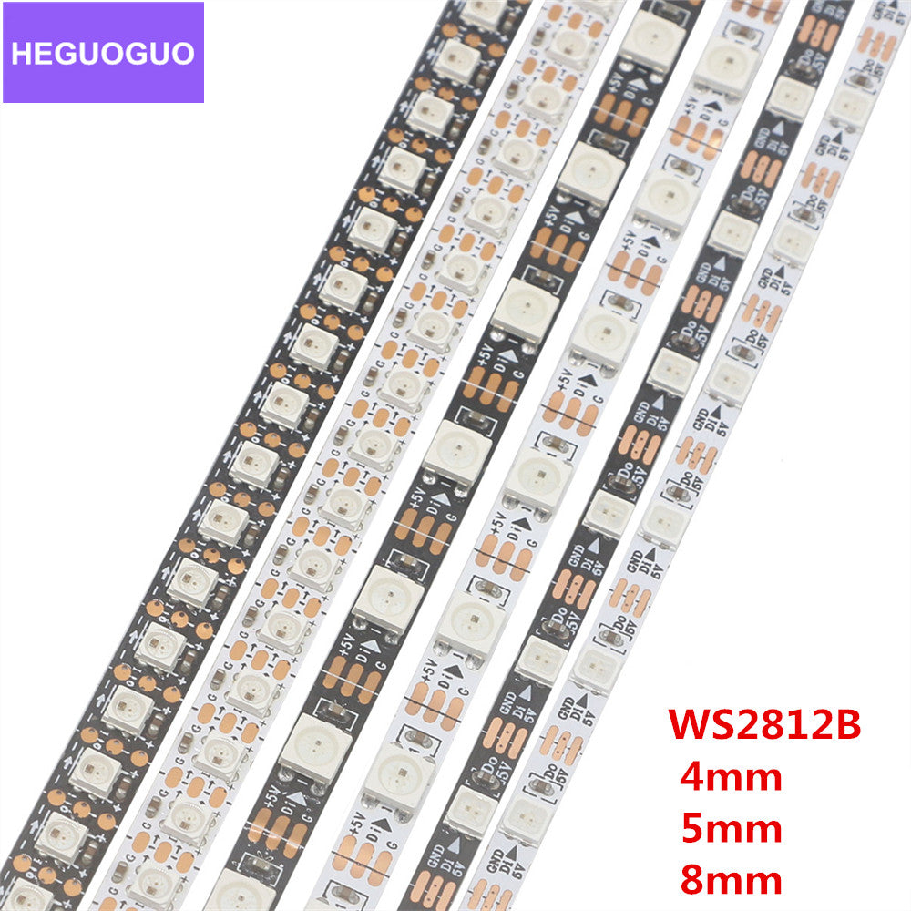 Addressable White Black PCB LED Strip