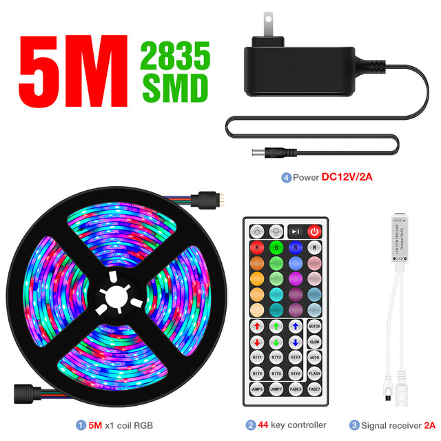LED Strip Lights For Room LED RGB Flexible Ribbon