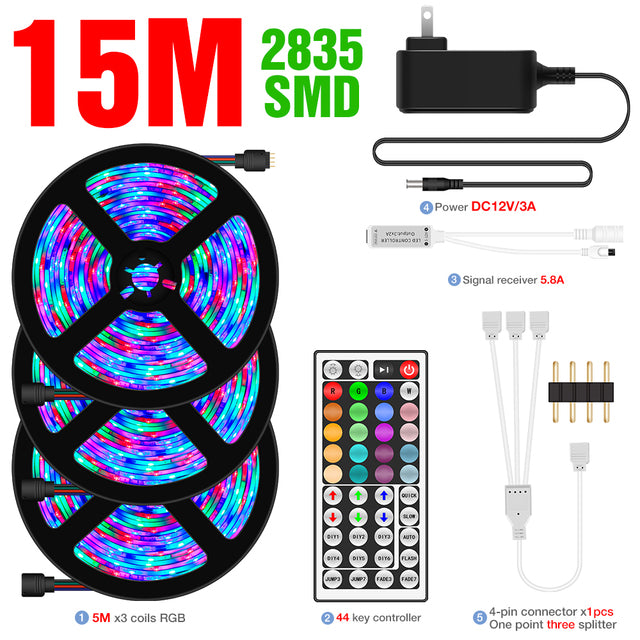 LED Strip Lights For Room LED RGB Flexible Ribbon