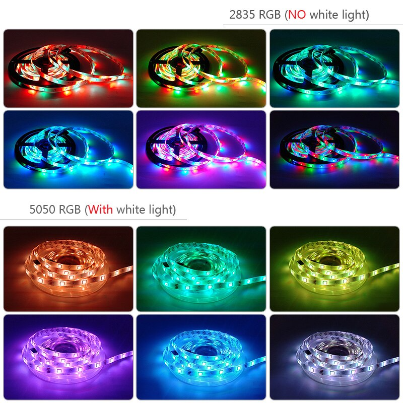 20M 30M RGB LED Strip Lights 5050 2835 5M 10M 15M Leds Tape – Led ...
